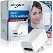 Devolo dLAN 200 AV Wireless N, Inal�mbrico, PowerPlug, WLAN, 200 Mbit/s, 10/100 BASE-T, IEEE 802.11b, IEEE 802.11g, IEEE 802.11n, IEEE 802.1D, IEEE 802.3, IEEE 802.3u, IEEE 802.3x (importado de Inglaterra)