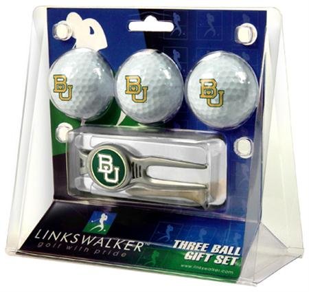 Baylor University Bears Bu Ncaa Kool Tool 3 Golf Ball Gift Packs