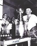 Gump Worsley Canadiens Stanley Cup Autographed/Hand Signed 8X10 Photo