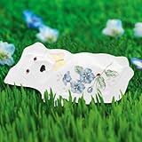 Lenox Butterfly Meadow Figural Puppy Spoon Rest