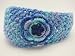 Handmade Lightweight Acrylic and Cotton Mixed Yarn Headband - Lavender Sky (Crocheted Entirely By Hand/one-of-a-kind)