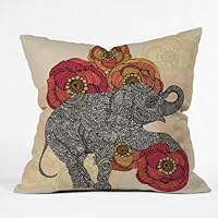 DENY Designs Valentina Ramos Rosebud Throw Pillow, 20-Inch by 20-Inch