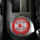MLB Boston Red Sox 2-Pack Neoprene Car Coasters - Red
