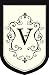 Regal Monogram Garden Flag - V