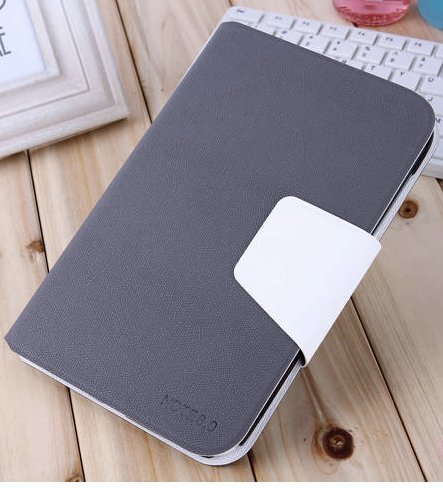  Stand Case cover for Samsung Galaxy GT - N5100 note 8.0 Android Table - Gray with inner White