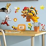 Roommates 675Scs Nintendo New Super Mario Wii Peel And Stick Wall Decals