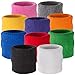 Suddora Wrist Sweatband Also Available in Neon Colors - Athletic Cotton Terry Cloth Wristband for Sports(Pair)