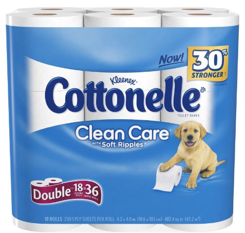 ???????????? Cottonelle Clean Care Toilet Paper Double Roll-18 ct, 18 pack ?? ????????????????-???????????????? Amazon ...