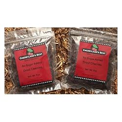 No Sugar Added Dried Tart Cherries, Three 8 oz. bags