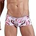XUBA Mens Super Low Rise Sexy Underwear Trunk Boxer Brief 1114