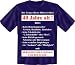Sports : Fun T Shirt " Langsam mit 40 !!! " Gr&ouml;&szlig;en S - XXL