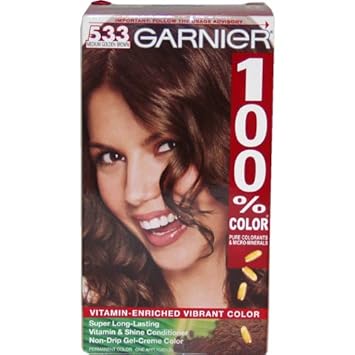 Medium Golden Brown Hair Dye Garnier