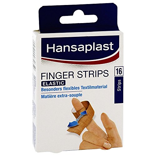 Hansaplast Fingerstrips 12×1,9cm Elastic 16 stk