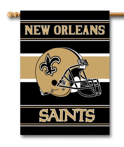 NFL New Orleans Saints 2-Sided 28-by-40-Inch House Banner
