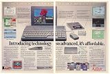 1986 Atari 1040ST Personal Computer Affordable 2-Pg Print Ad