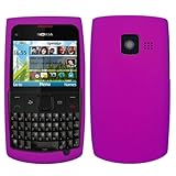 Purple Silicone Case / Skin / Cover for Nokia X2 / X2-01