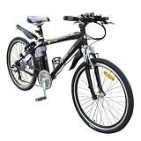 Urban Mover 36X 19 Electric Bicycle Black 24 Volt