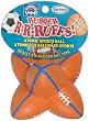 R-R-Ruffs Atomic Football Dog Toy