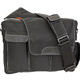 Diaper Dude Messenger II Diaper Bag, Black