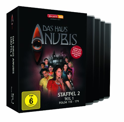 Studio100 Das Haus ANUBIS - Staffel 2,Teil 1 (Folgen 115-174) [4 DVDs]