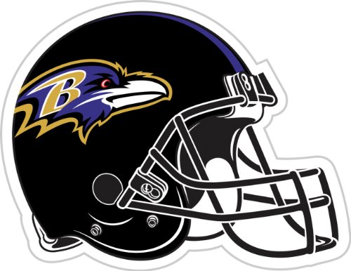 NFL Baltimore Ravens 12-Inch Vinyl Helmet Magnet