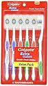 Colgate Extra Clean Toothbrush, Full Head, Soft, 6 Count