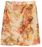AK Anne Klein Women's Petite Autumn Floral Soft Skirt