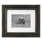 Black Distressed Wood Frame - 8x10