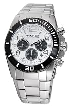 Haurex Italy Men's 0D351USS Aggressive Chrono White Dial Watch