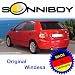 Produkt-Bild: Skoda Fabia I Auto Sonnenschutz - Sichtschutz - Scheiben Verdunklung - T&ouml;nung ohne Folie pa&szlig;genau 0078149