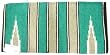 Mayatex Saddle Blanket - Ranger Hogan - Teal