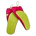 Seal Shoe Covers- Women's Water Resistant Shoe and Boot Covers- A Durable, Lightweight and Fashionable Alternative to Rain Boots (Pink/Small)