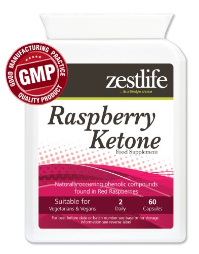 Raspberry Ketones High Strength| 100%PURE | 60 Capsules x 600mg|Slimming/Diet/Weight Loss pills.