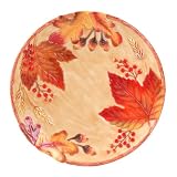 Fitz and Floyd Harvest Canape Plate