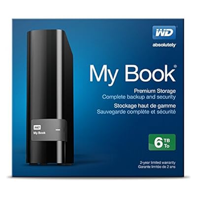 WD My Book 3TB External Hard Drive Storage USB 3.0 File Backup and Storage