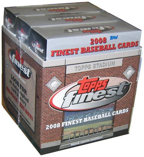 2008 Topps Finest Baseball Hobby Box