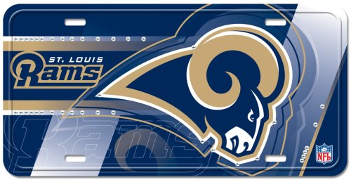 St. Louis Rams Street Flair Plate