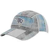 Reebok New England Patriots Multi-Color Distressed Patchwork Adjustable Fashion Slouch Hat
