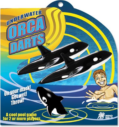 Underwater Orca Darts Pool Toy images