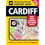 Cardiff Pocket Map (AA Street by Street)