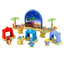 FISHER PRICE THE THREE WISE MEN PLAYSET NATIVITY 2008 LITTLE PEOPLE