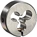 Union Butterfield 2710M High-Speed Steel Round Threading Die, Uncoated (Bright) Finish, M6-1 Thread Size