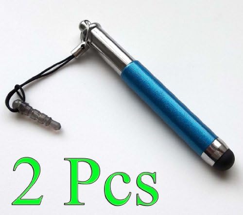 Bargains Depot® (Sky Blue) 2 pcs (2 in 1 Bundle Combo Pack) 3.5MM JACK RETRACTABLE / EXPANDABLE / ATTACHABLE MINI Capacitive Stylus/styli Universal Touch Screen Pen for Cell Phone : LG Optimus Hub, LG Optimus L3 E400, LG Optimus L5, LG Optimus L7 P700, LG Optimus LTE LU6200, LG Optimus LTE SU640, LG Optimus LTE Tag, LG Optimus M, LG Optimus M+, LG Optimus Mach LU3000, LG Optimus Me P350, LG Optimus Net, LG Optimus Net Dual, LG Optimus One P500, LG Optimus Pad, LG Optimus Pad LTE, LG Optimus Pro C660, LG Optimus Q LU2300, LG Optimus Q2 LU6500, LG Optimus S, LG Optimus Slider, LG Optimus Sol E730, LG Optimus T, LG Optimus Vu, LG Optimus Z, LG Phoenix, LG Prada 3.0, LG Quantum, LG Revolution, LG Rumor Reflex, LG Spectrum VS920, LG T315, LG T505, LG T510, LG T515 Cookie, LG Duo, LG Thrill 4G P925, LG Thrive, LG US760 Genesis, LG Viper 4G LTE LS840, LG Vortex VS660, LG Xenon GR500