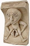Sheela-Na-Gig Celtic Goddess Door Guardian Relief