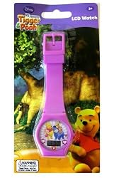 Winnie The Pooh Kids Watch - Disney Winnie The Pooh LCD Watch (Lavender)