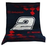 NASCAR Rusty Wallace #2 60 x 80 Throw