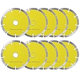 ダイヤモンドカッター 外径125mm セグメント 乾式 【10枚セット】