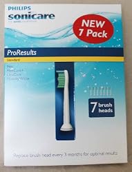 Philips Sonicare ProResults Standard Brush Heads, 7-Pack