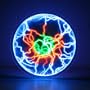 Luminglas 12" Round Plasma Illumination Display Set Multiple Color RED GREEN BLUE Contemporary Luminglass Disk/Disc Night Light (143)