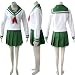 Dream2Reality Japanese Anime InuYasha Cosplay Costume -Higurashi Kagome Winter School Uniform Kid Si